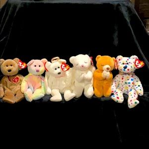 Original BEANIE BABIES Unique bears Collection